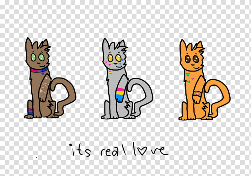 It&#;s Real Love [Pride Adopts]  transparent background PNG clipart