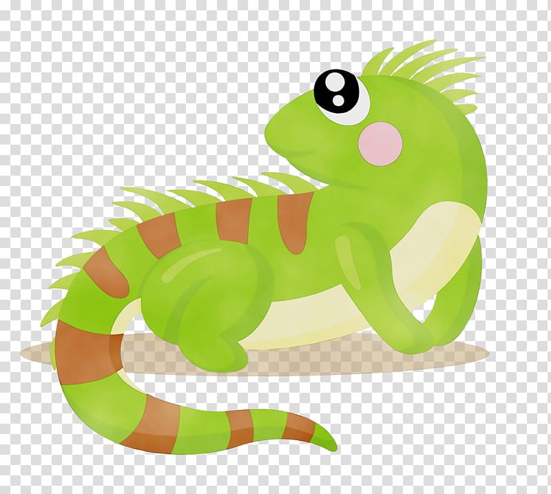 green animal figure toy caterpillar, Watercolor, Paint, Wet Ink, Gecko transparent background PNG clipart