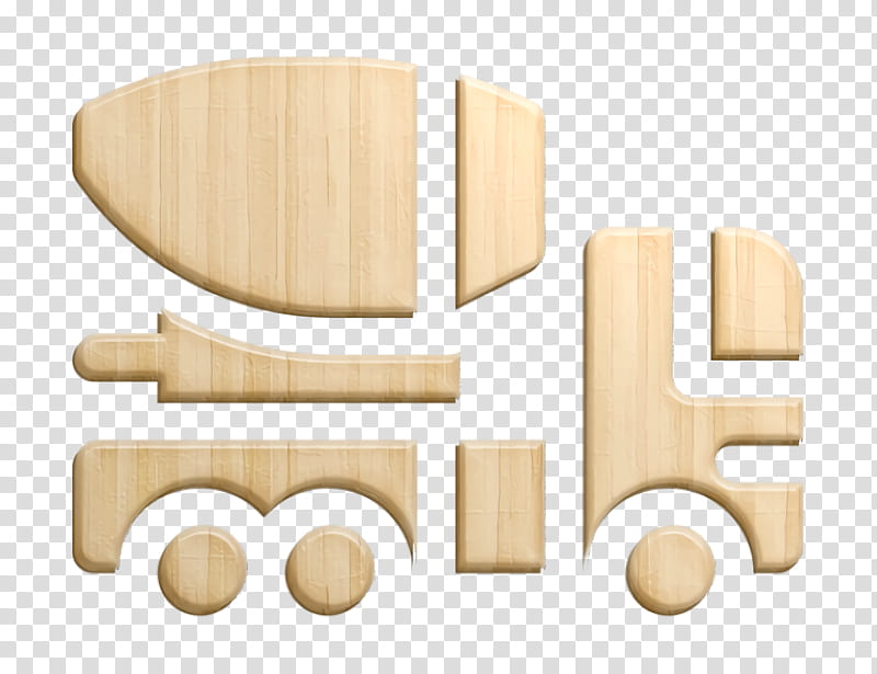 Mixer truck icon Transport icon Truck icon, Wood, Wooden Block, Plywood transparent background PNG clipart