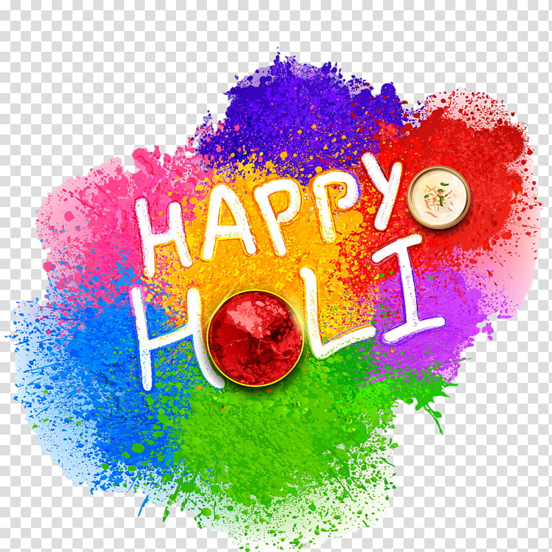 illustration of abstract colorful Happy Holi background for color festival  of India celebration greetings with message in Hindi … | Happy holi, Color  festival, Holi