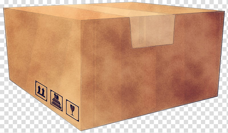 brown wood box plywood rectangle, Table, Hardwood, Wood Stain transparent background PNG clipart