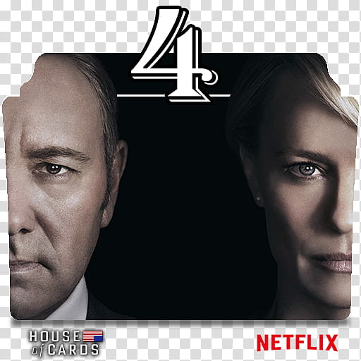 House of Cards series and season folder icons, House of Cards S ( transparent background PNG clipart