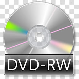 Vista RTM WOW Icon , DVD-RW, gray DVD-RW icon transparent background PNG clipart