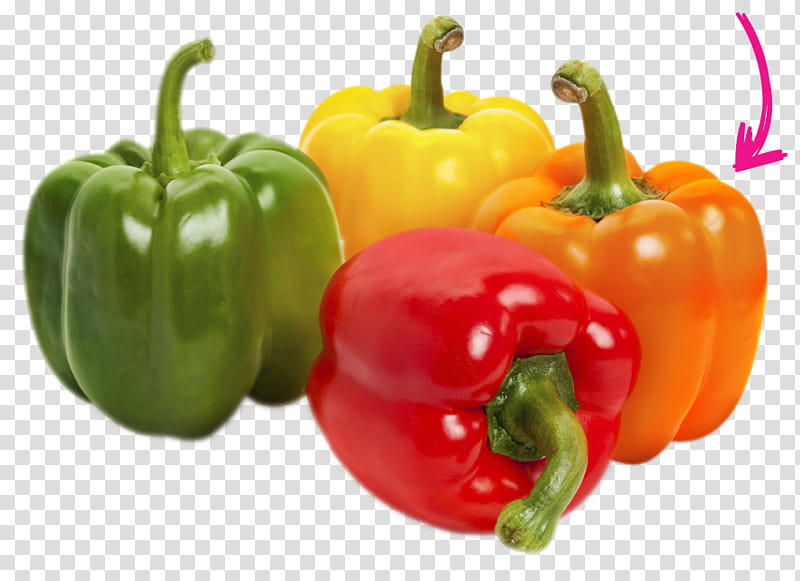 Vegetable, Bell Pepper, Chili Pepper, Cascabel Chili, Yellow Pepper, Fruit, Orange, Food transparent background PNG clipart