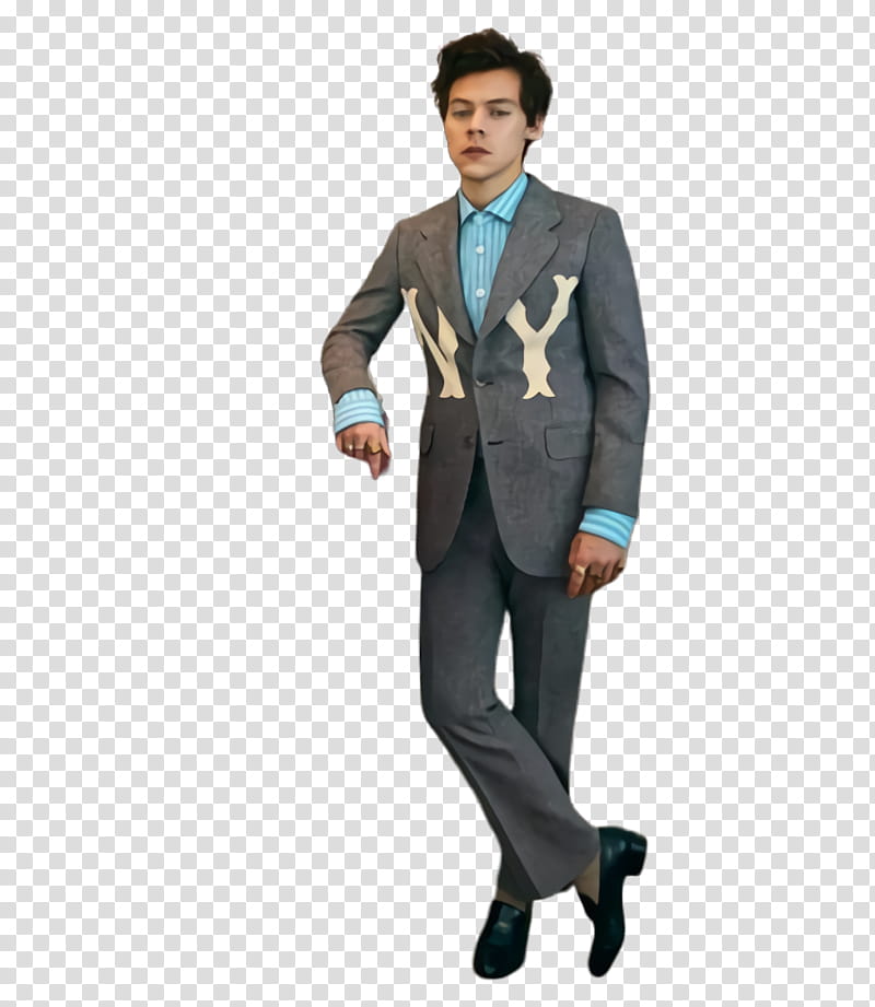 Gucci, Harry Styles, Singer, One Direction, Fashion, Milan, Milan Fashion Week, Blockbuster transparent background PNG clipart