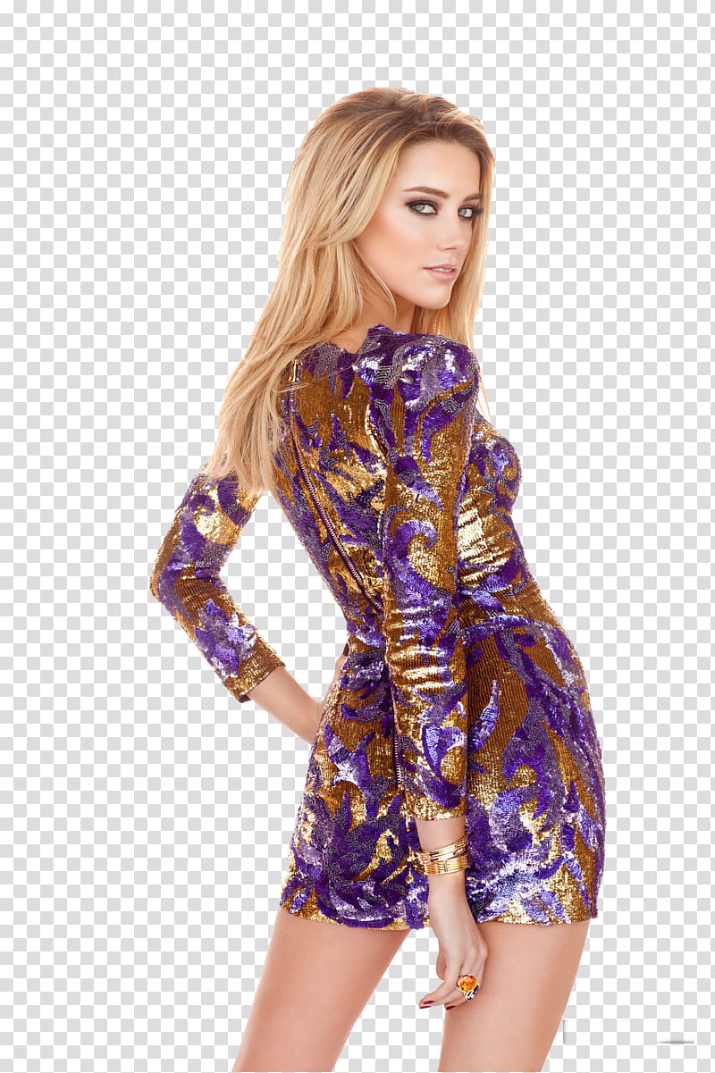 Amber Heard transparent background PNG clipart