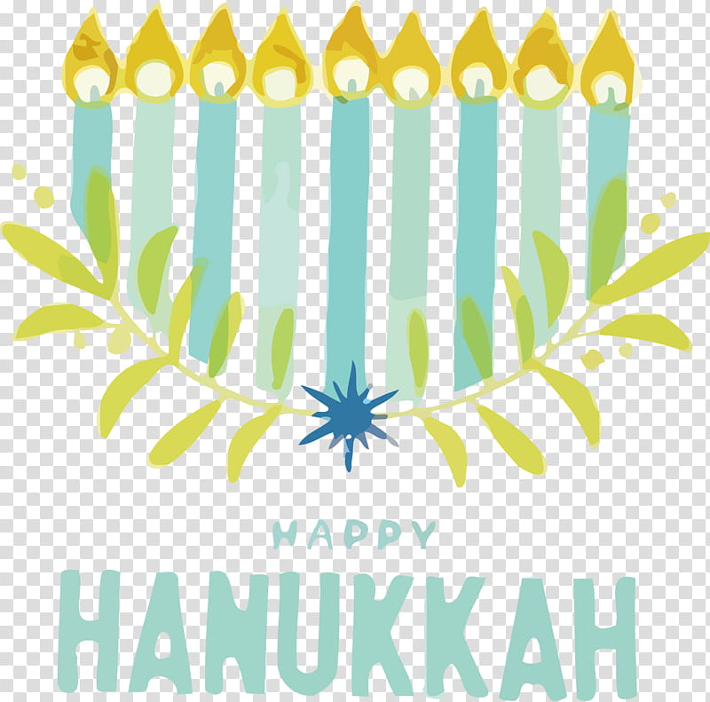 Hanukkah Candle Hanukkah Happy Hanukkah, Logo transparent background PNG clipart