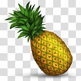 yellow pineapple illustration transparent background PNG clipart