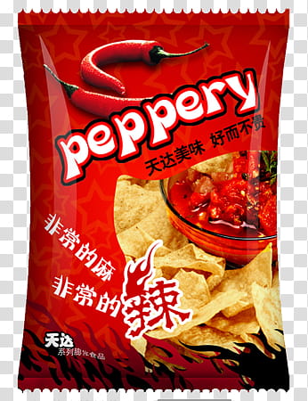red Peppery pack transparent background PNG clipart