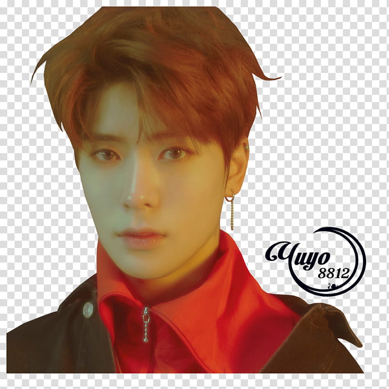 NCT U BOSS, man looking at camera transparent background PNG clipart