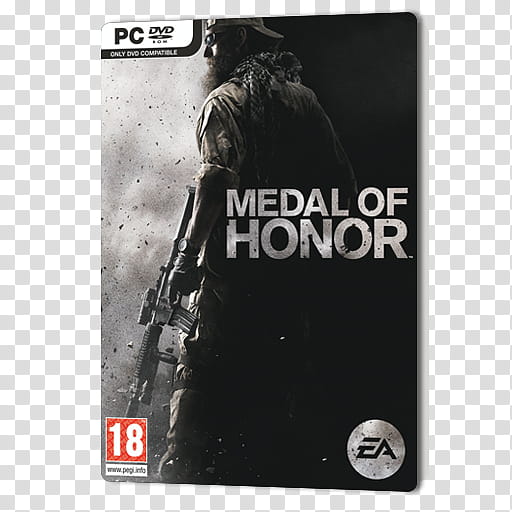 PC Games Dock Icons , Medal Of Honor, Medal of Honor PC DVD case transparent background PNG clipart
