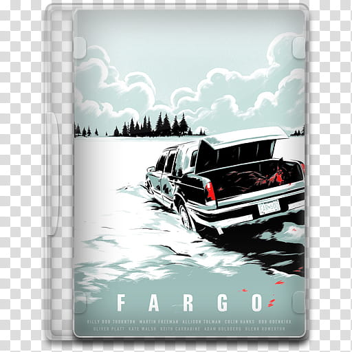 TV Show Icon Mega , Fargo, Fargo DVD case transparent background PNG clipart