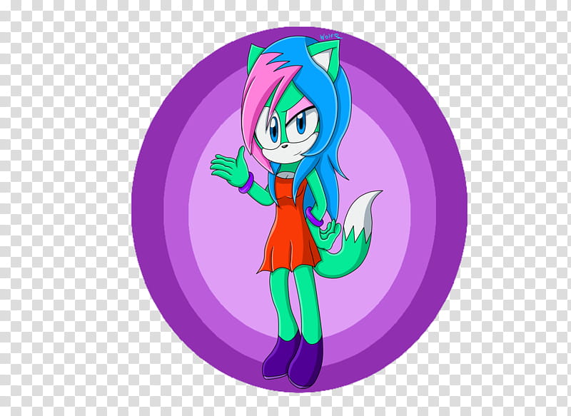 Amanda the wolf (redraw) *gift* transparent background PNG clipart