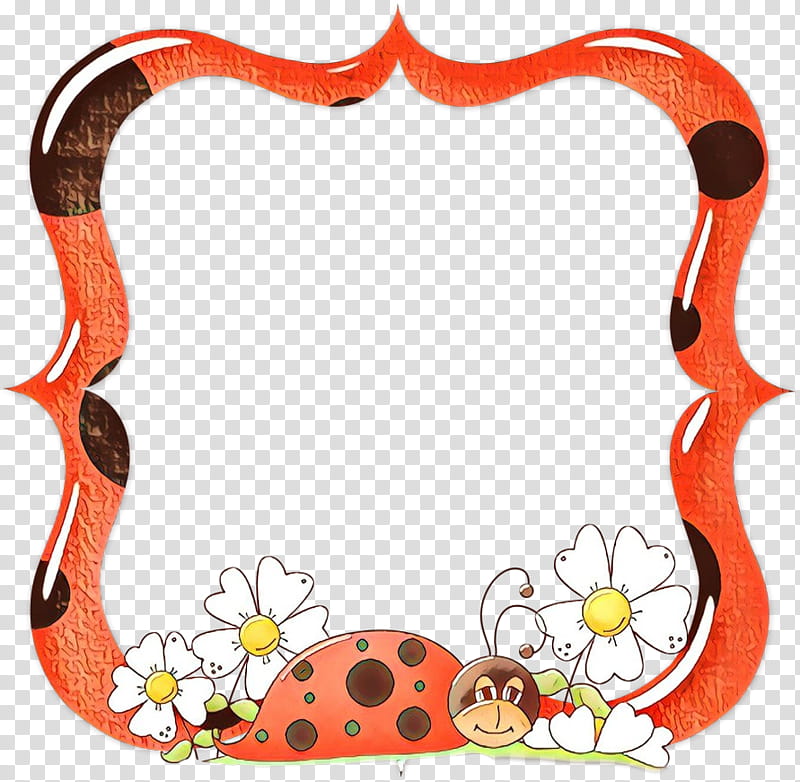 Ladybird beetle Borders and Frames Frames Drawing, Cartoon, Frames, Insect transparent background PNG clipart