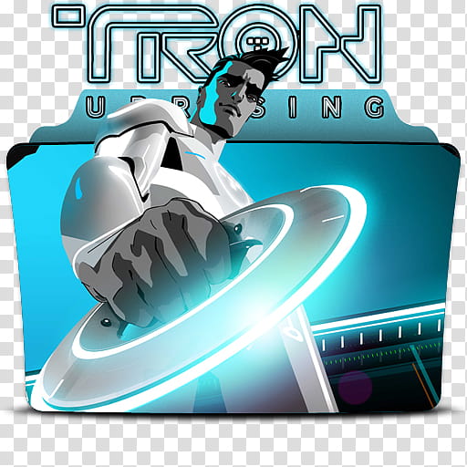 Icons TV , icon_tron_uprising, Tron Uprising folder icon transparent background PNG clipart