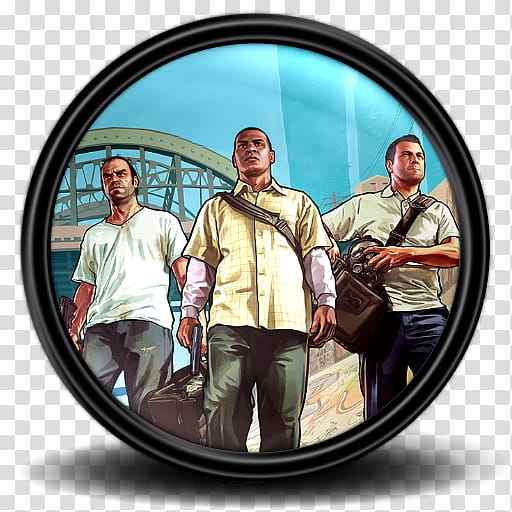 Grand Theft Auto V Game Icon, GTA _, Grand Theft Auto game transparent background PNG clipart