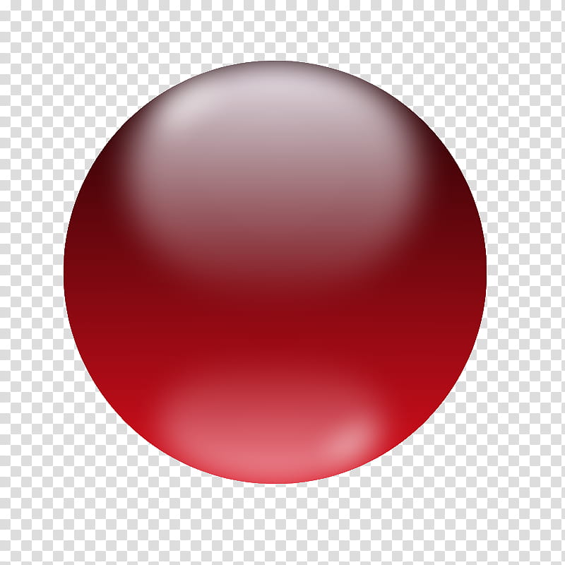 Red Orb transparent background PNG clipart