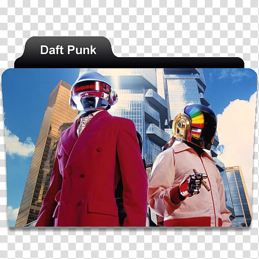 Music Big , Daft Punk folder icon transparent background PNG clipart