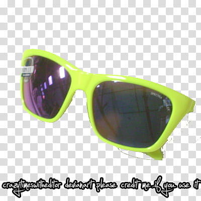 Lentes, green-framed sunglasses transparent background PNG clipart