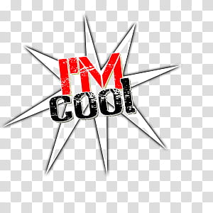 I m Cool , I'm cool text transparent background PNG clipart