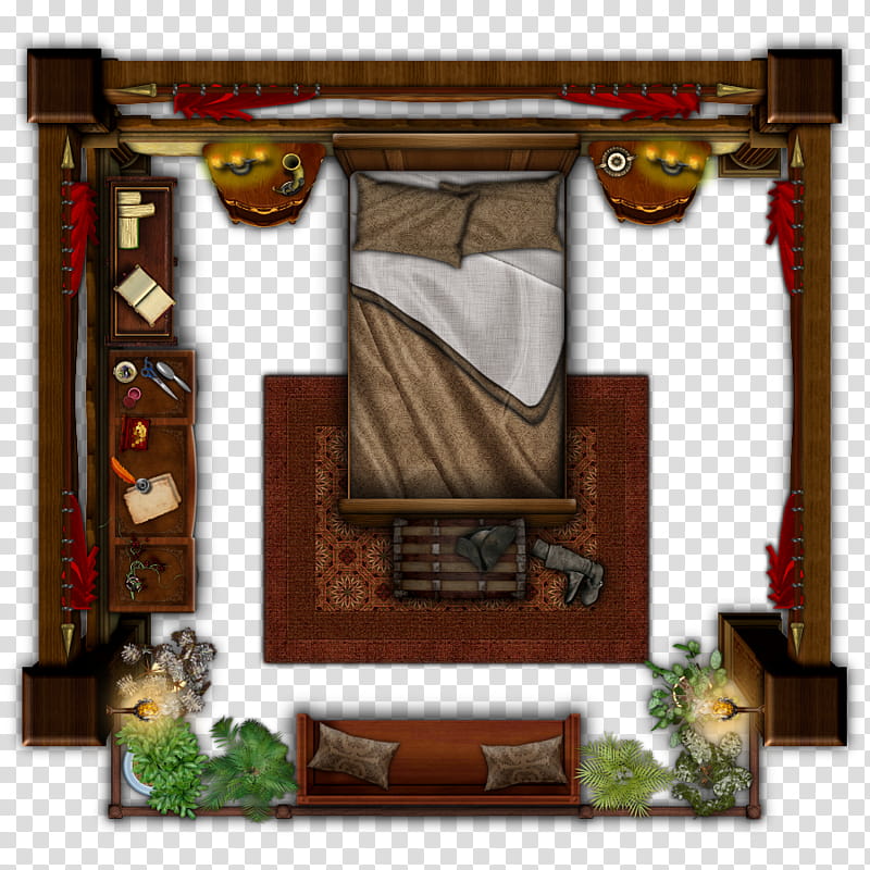 Fancy Bedroom Preset, bedroom transparent background PNG clipart