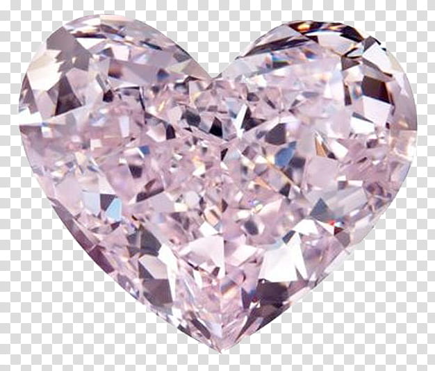 Gemstones, pink heart jewel transparent background PNG clipart