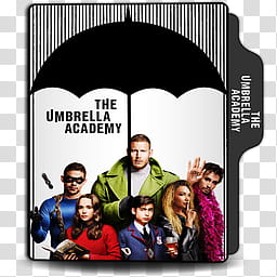 The Umbrella Academy NF series  folder icon, The Umbrella Academy_x transparent background PNG clipart
