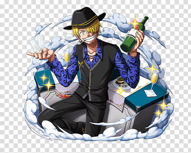 Sanji Vinsmoke, One Piece character transparent background PNG clipart