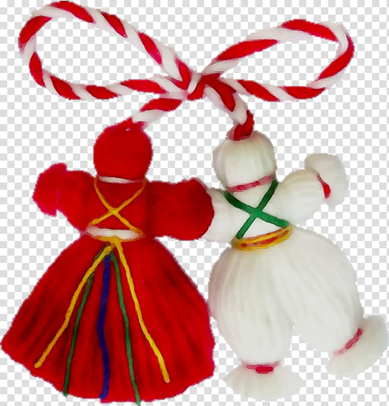 Red Christmas Ornament, Baba Marta, Martenitsa, March, Facebook, Restaurant, Spring
, Plovdiv Municipality transparent background PNG clipart