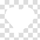White Symbols Icons, LOve, white heart illustration transparent background PNG clipart