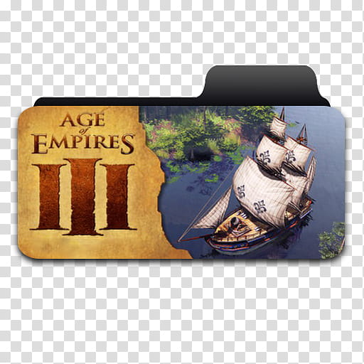 Game Folder Icon Style  , Age of Empires III transparent background PNG clipart