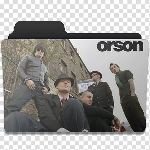 Music Folder , Orson band folder transparent background PNG clipart