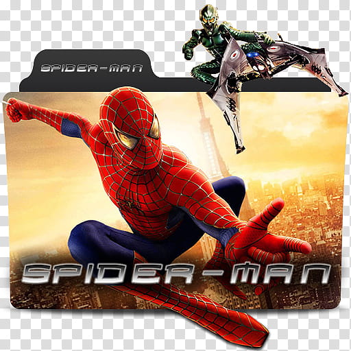 MARVEL Spider Man Movies Folder Icons, spiderman-a transparent background PNG clipart