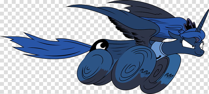 Luna from MLP Comic  with proper body and tail transparent background PNG clipart