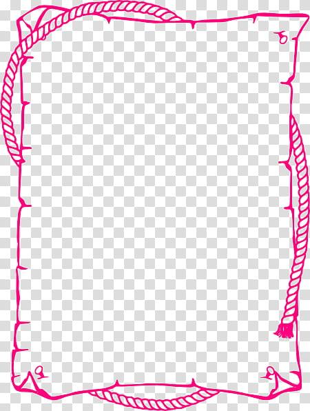 pink empty scroll with rope transparent background PNG clipart