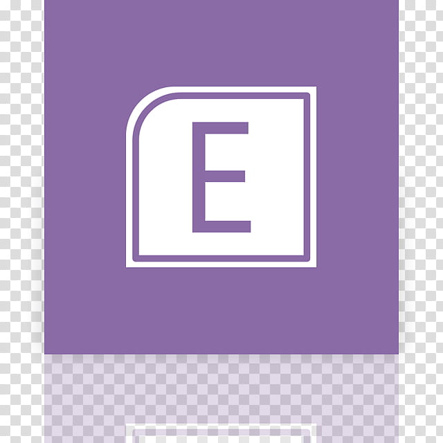Metro UI Icon Set  Icons, Entourage alt _mirror, white E icon transparent background PNG clipart