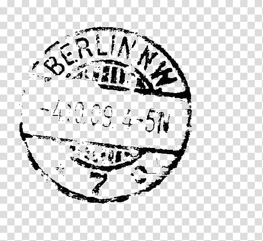 Gentlemens Journey, round Berlin NW .-N stamp transparent background PNG clipart