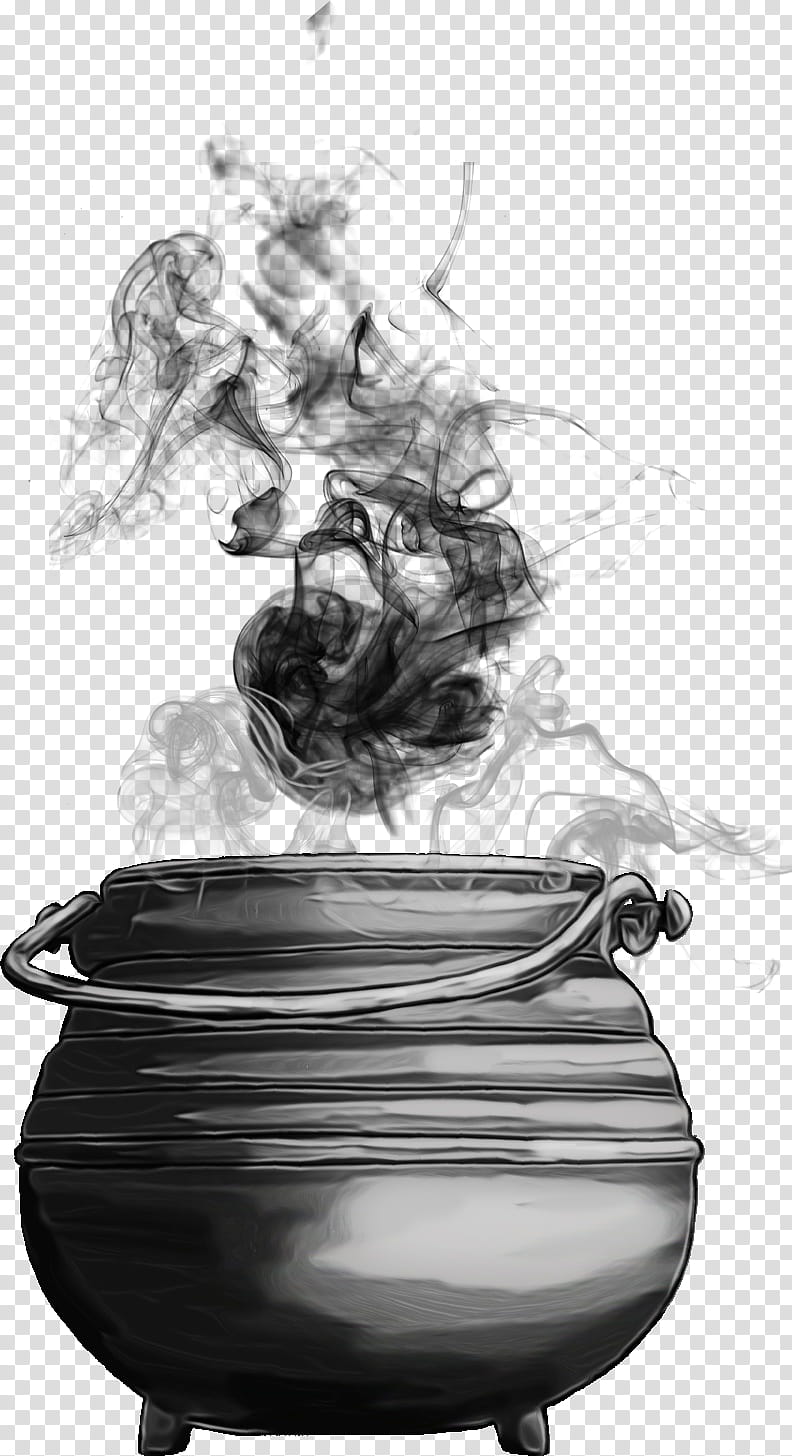 Smoke, Watercolor, Paint, Wet Ink, Still Life , Cookware, Drawing, Blackandwhite transparent background PNG clipart