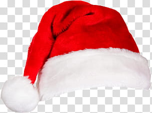 Christmas, Santa hat transparent background PNG clipart
