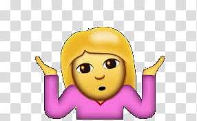woman emoji transparent background PNG clipart