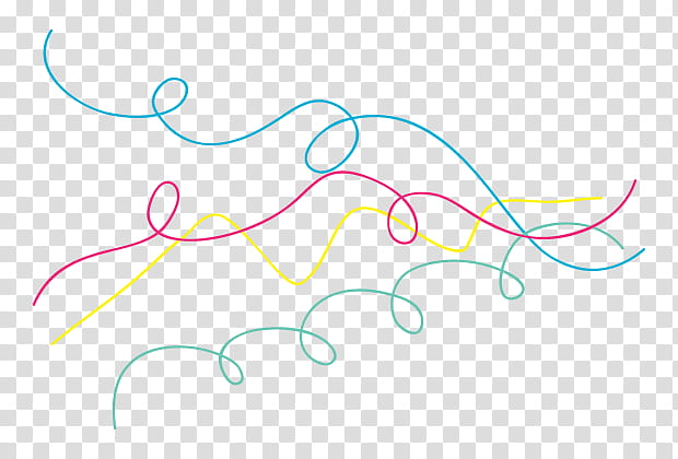 Lines Img , blue, red, and yellow spiral lines transparent background PNG clipart