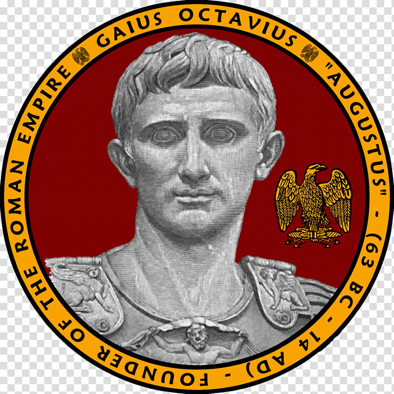 Augustus Head, Roman Empire, Tshirt, Roman Legion, 63 Bc, Roman Republic, Roman Emperor, Clothing transparent background PNG clipart