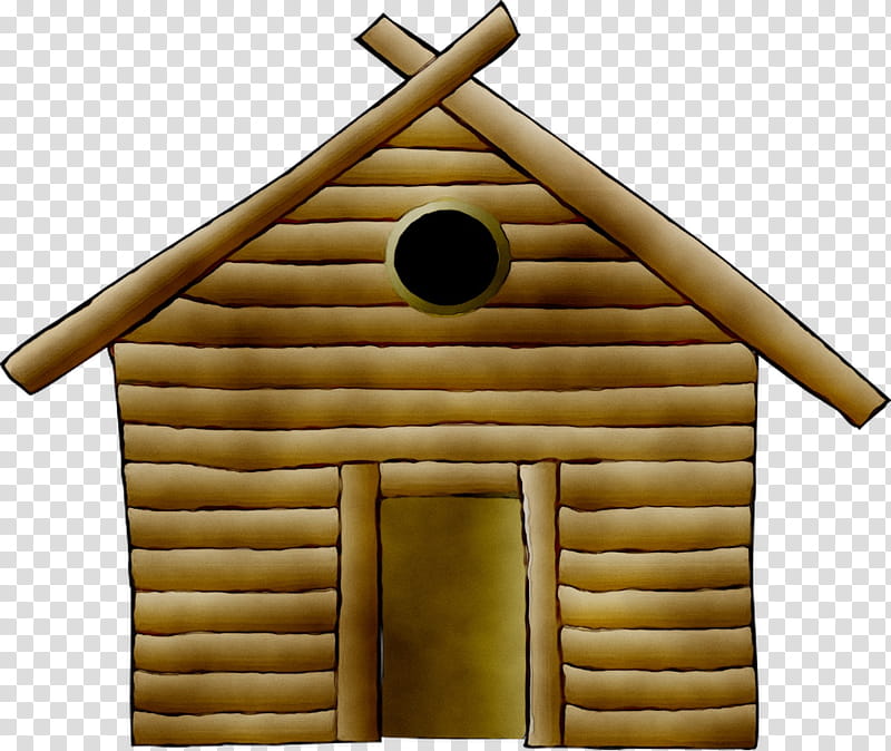 Wooden, Shack, Hut, Log Cabin, Cottage, House, Birdhouse, Roof transparent background PNG clipart
