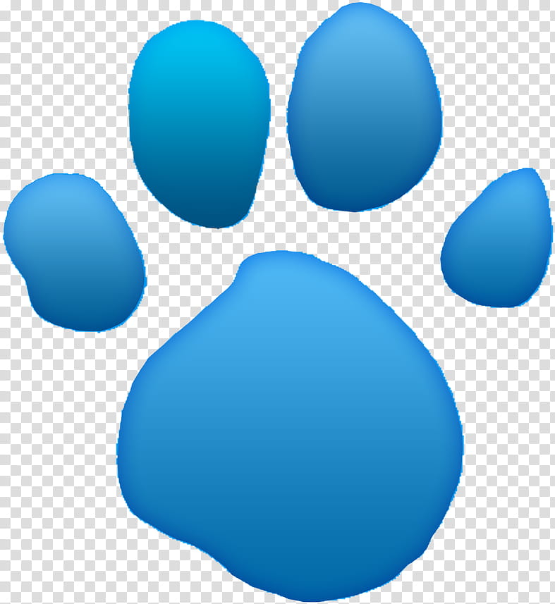 Light Blue, Blues Clues, Paw, Printing, Cat, Thingiverse, Aqua, Turquoise transparent background PNG clipart