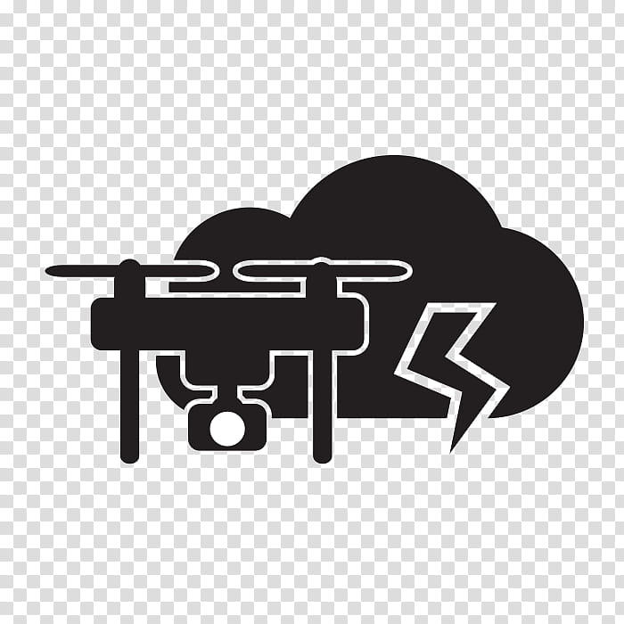 Desktop Icon, Unmanned Aerial Vehicle, Icon Design, Aerial , Dji Mavic, Logo, Text, Black And White transparent background PNG clipart