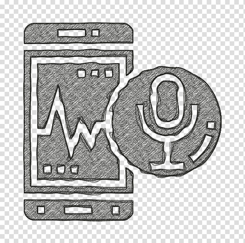 Smartphone icon Virtual Reality icon Record icon, Technology, Logo, Drawing, Line Art transparent background PNG clipart