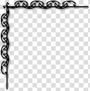 Corners Stamps, black frame icon transparent background PNG clipart