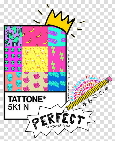 PERFECT Patterns ayeee lel, {styxlik}, Tattone K N illustration transparent background PNG clipart