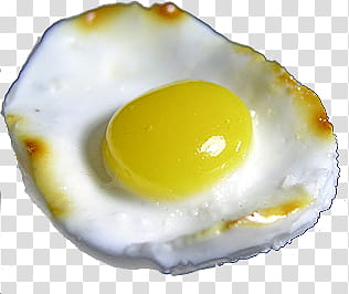 Aesthetic, sunny side up egg transparent background PNG clipart