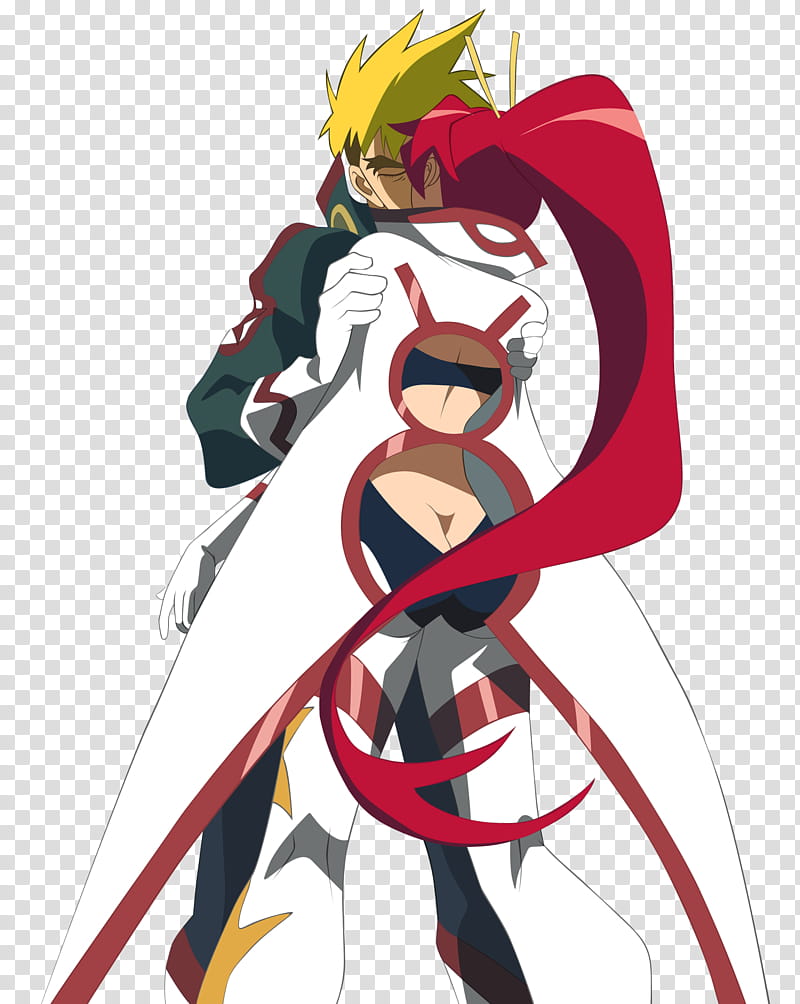 Yoko X Kittan, man and woman anime characters transparent background PNG clipart